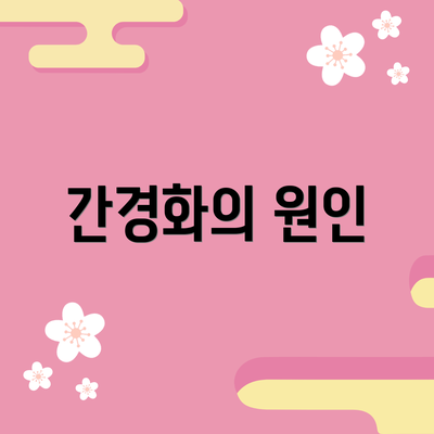 간경화의 원인