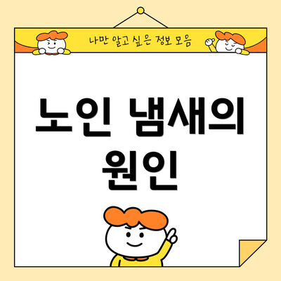 노인 냄새의 원인