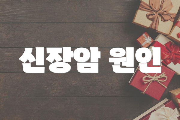 신장암 원인