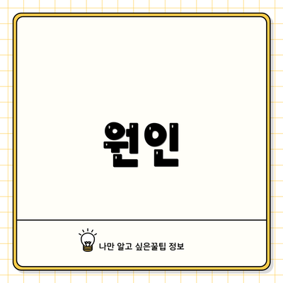 원인