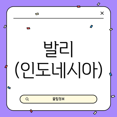발리 (인도네시아)