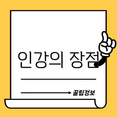 인강의 장점